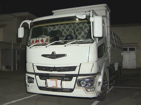 国道で自転車に乗った76歳アルバイトの男性がダンプカーにはねられ死亡 32歳運転手の男を酒気帯び運転の疑いで逮捕