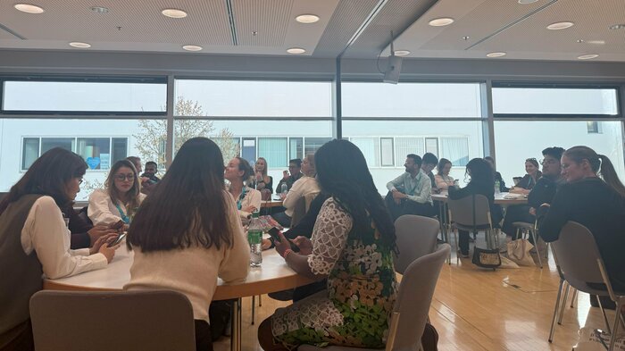 筆者が参加したワークショップ　国籍はバラバラだが活発に議論が行われた