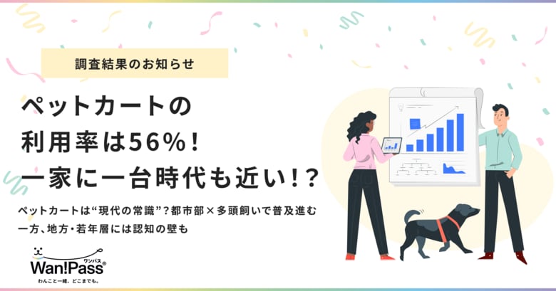 ペットカートは“現代の常識”？都市部×多頭飼いで普及進む一方、地方・若年層には認知の壁も