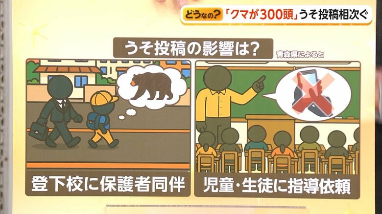 青森県クマ出没情報サイトに嘘投稿相次ぐ　「線路上で乱闘」「300頭」…県がサイト改修　弁護士「偽計業務妨害罪の可能性も」｜FNNプライムオンライン