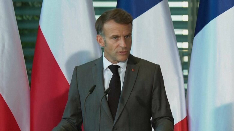 フランス・マクロン大統領、EUに15歳未満SNS禁止を要請｜FNNプライムオンライン