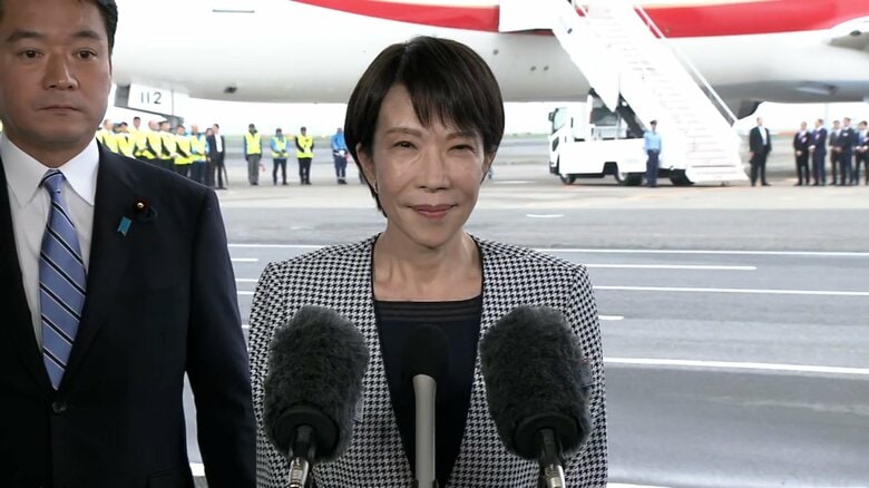【速報】高市首相が初の外国訪問へ出発「大きな成果上げたい」 ASEAN首脳との信頼関係深化に意欲|FNNプライムオンライン