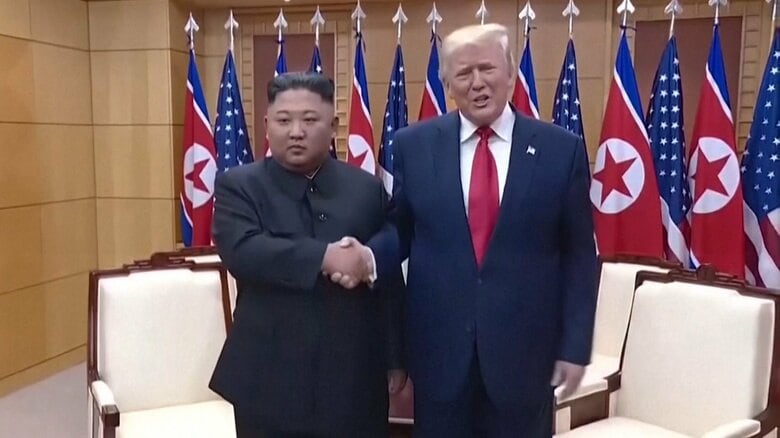 「金正恩総書記が会いたいなら、ぜひ会いたい」トランプ大統領が6年ぶりの米朝会談に改めて意欲「私が韓国にいるならすぐに行ける」|FNNプライムオンライン