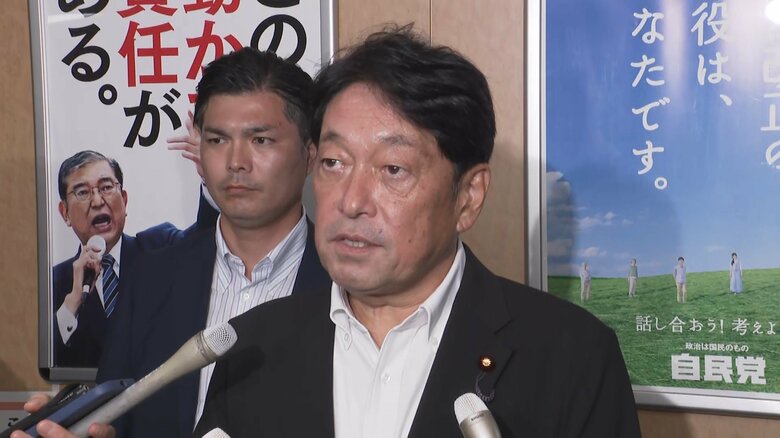 石破首相が辞意表明「支えきれず重く責任を受け止め」自民・小野寺氏　総裁選は「広く声を集める形も重要」｜FNNプライムオンライン