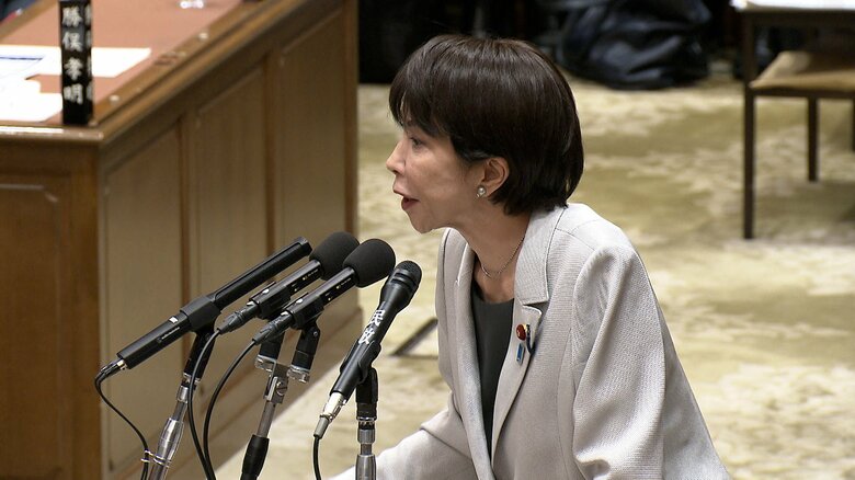 高市首相「撤回・取り消しをするつもりはない」　立憲が追及の「台湾有事で存立危機事態も」発言で｜FNNプライムオンライン