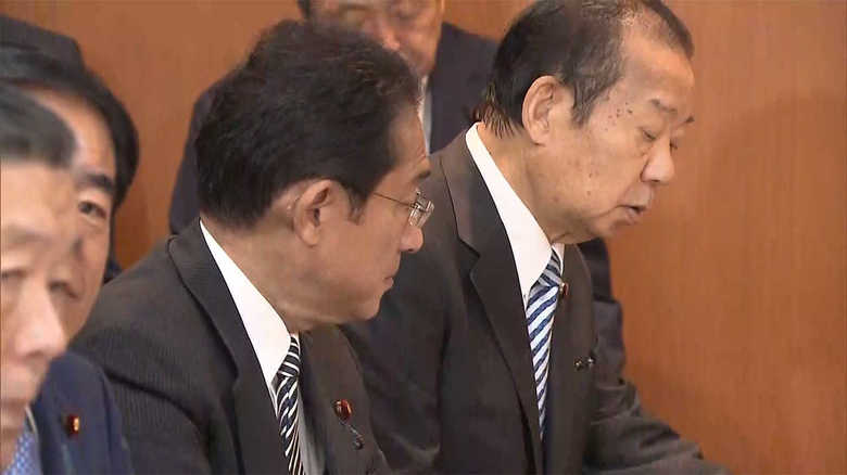 二階幹事長と岸田政調会長
