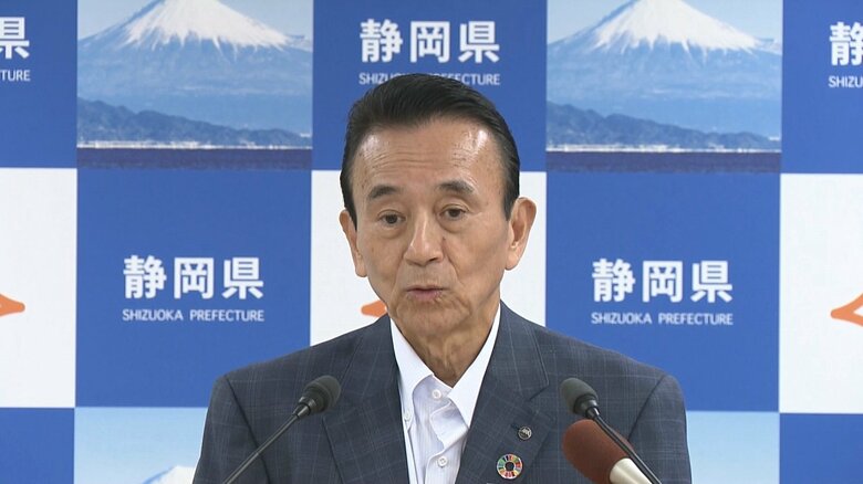 静岡県・鈴木康友 知事（9月30日）