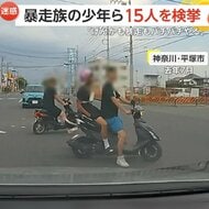 「喧嘩も暴走もバチバチ」暴走族「龍桜會」の少年ら15人検挙…総長「簡単に入れるチームではない」ノーヘル・信号無視で“集団暴走”　神奈川・平塚市