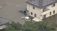 千葉・印旛沼の堤防が決壊し大規模な冠水続く　台風25号で甚大な被害 10人死亡4人行方不明