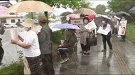 「感染拡大が心配」 医療従事者などが東京オリンピックの中止を求め抗議活動<福島県>