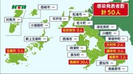 【新型コロナ】長崎県内で新たに50人の感染発表 離島でも病床がひっ迫