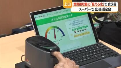 野菜をたくさん食べよう！　1日の目標摂取量350グラム・健康づくりのため“見える化”　山形・上山市
