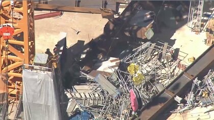 鉄骨は約15トン　ビル7階から3階へ…落下した5人死傷　「雷が落ちたような」衝撃音も　東京駅前の現場で何が