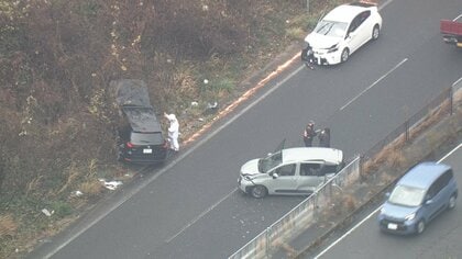 軽自動車を先頭に後続車が立て続けに追突…車7台絡む事故で8人救急搬送　愛知・犬山市