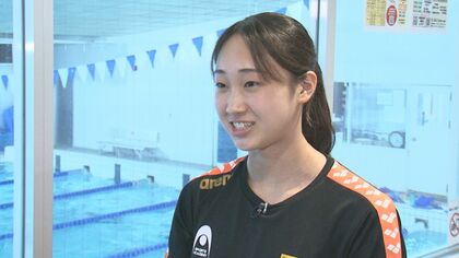 2年連続で県総体2冠！負けず嫌いの高校生スイマー・小山風香選手 夢は「オリンピックで金」【新潟発】