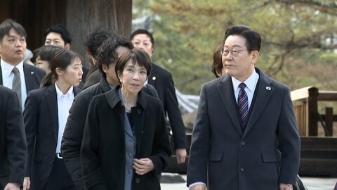 高市首相と韓国・李在明大統領が世界遺産・法隆寺を視察　朝鮮半島文化の影響受けたとされる地元名所で信頼関係構築