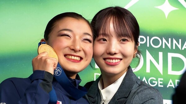 選手の頃よりも3倍緊張した」本田真凜が世界選手権で輝くスケーターに