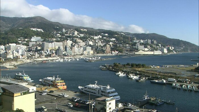 熱海富士が育った熱海市