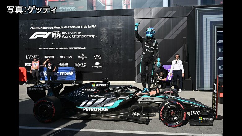 F1カナダグランプリ　ラッセルがスプリント予選でポール獲得　アントネッリも2番手　メルセデス勢が火花｜FNNプライムオンライン