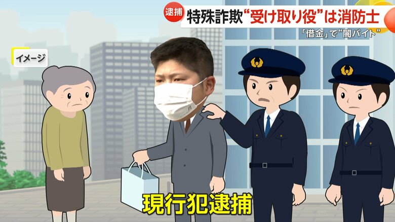 「お金が欲しくてやってしまった」消防士が特殊詐欺受け取り役に…80代女性と警察が「だまされたふり作戦」待ち伏せで現行犯逮捕　東京・中野区&lt;br /&gt;｜FNNプライムオンライン