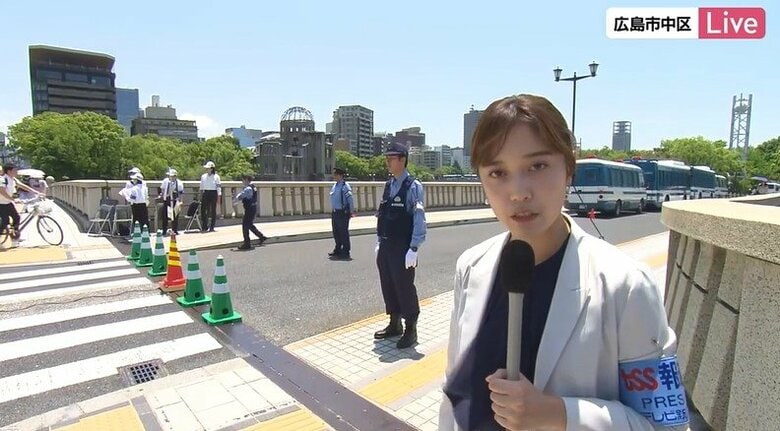【中継】平和公園周辺で交通規制はじまる　天皇皇后両陛下が広島市内へ｜FNNプライムオンライン