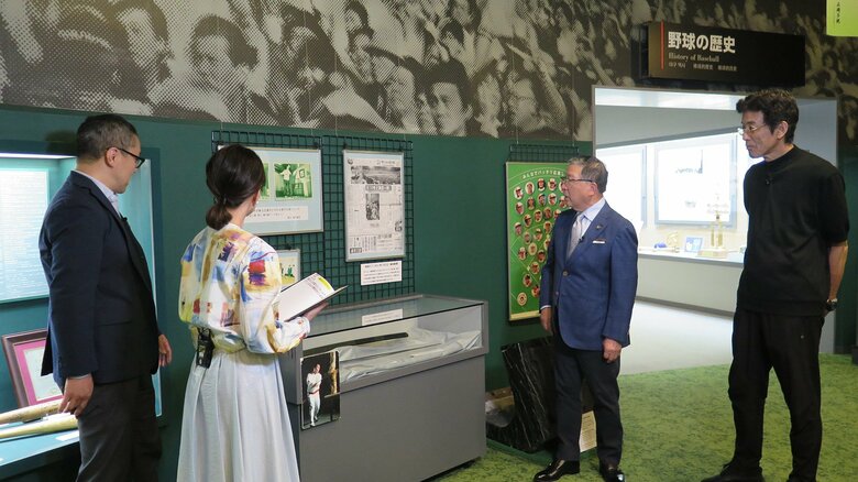 王貞治氏が現役時代練習に使用していた“日本刀”　江本孟紀氏の“幻のセンバツ”エピソードも　徳光家の“王バット”殿堂入りスペシャル（1）後編｜FNNプライムオンライン