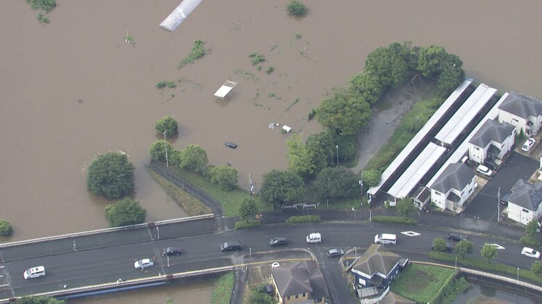 死者8人に 千葉県の豪雨による被害 「冠水のなか倒れている」女性の死亡を確認 14日も局地的に激しい雨の恐れ |FNNプライムオンライン