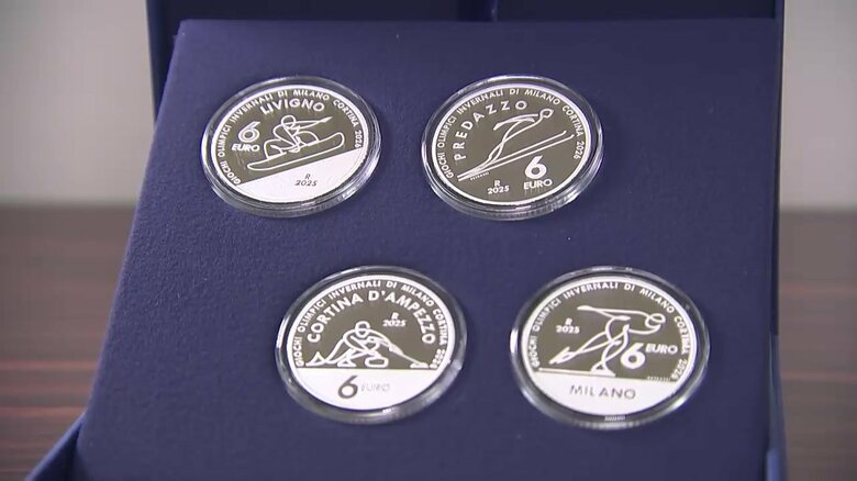 ミラノ・コルティナ五輪公式記念コイン予約販売始まる　岩手県｜FNNプライムオンライン