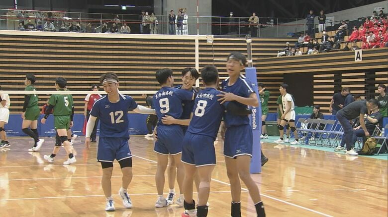 春の高校バレー 大分県代表が決定　男子は大分南　女子は東九州龍谷｜FNNプライムオンライン
