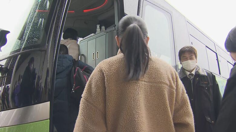 能登半島地震での中学生の集団避難