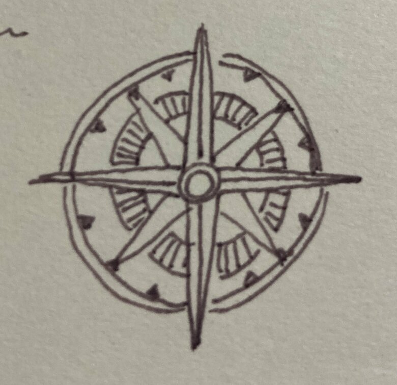 こうやって羅針盤にします