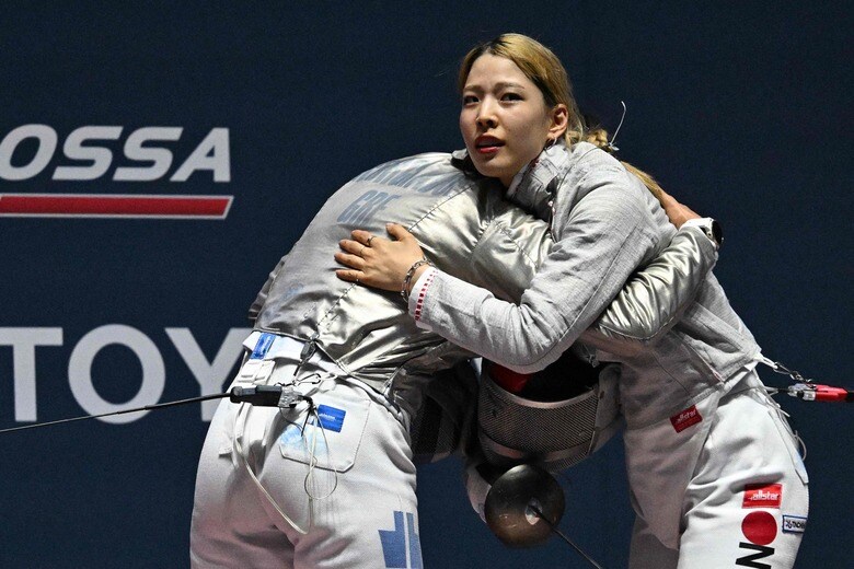 パリで金メダルを（AFP=時事）