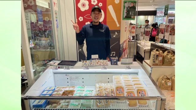 出張販売の様子