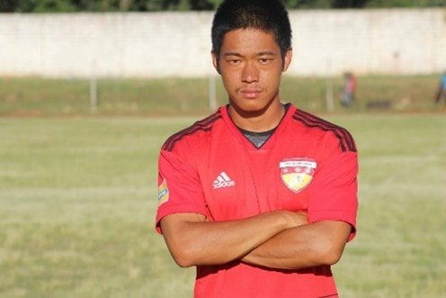 ザンビア1部リーグ「FC MUZA」時代の森下仁道選手