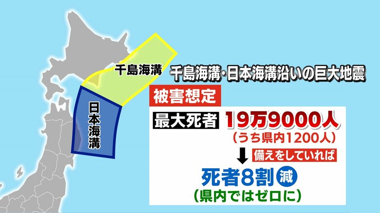 被害想定　最大死者は約20万人