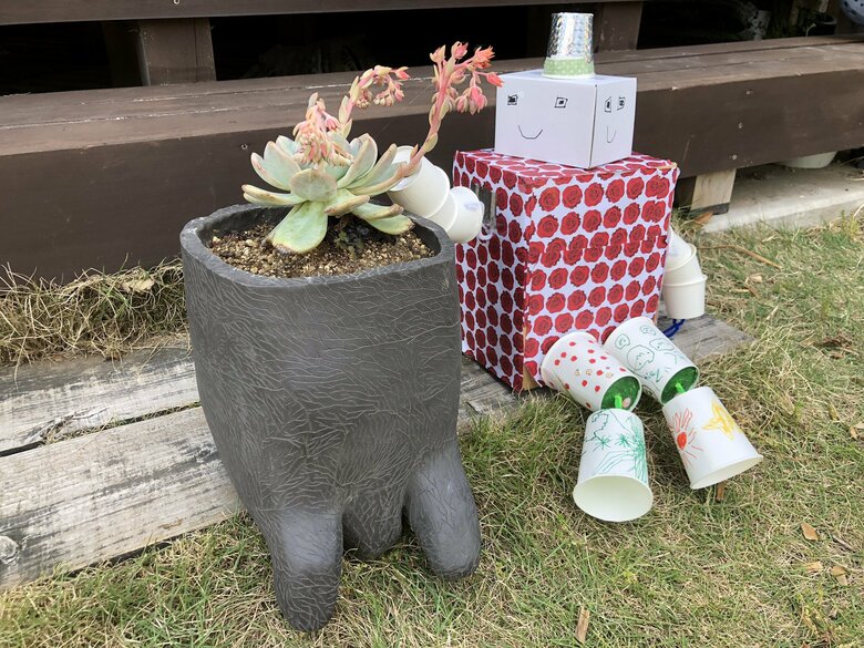 息子さんの作品　題名：優しいロボ