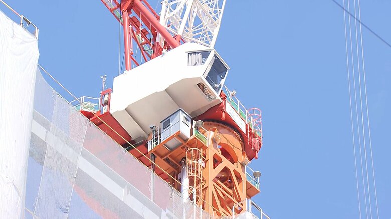 事故があった現場（東京・中央区　19日午前）