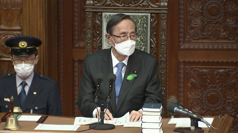 衆議院議長　細田博之氏