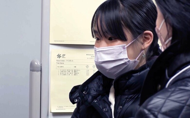 五輪代表を逃したことに落ち込みながらも三原は涙を見せなかった