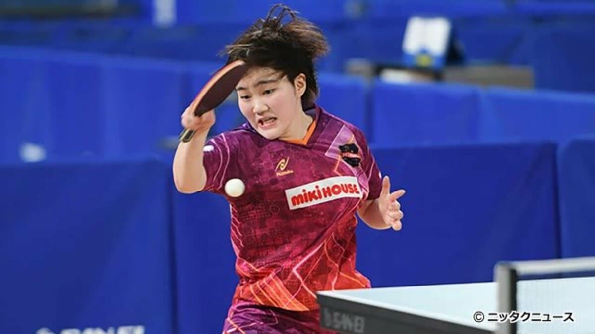 世界ランク2位の韓国強豪ペア破る快挙！ 大野市出身の大藤沙月選手ペアが2回戦進出  卓球の国際大会「WTTファイナルズ」【福井発】｜FNNプライムオンライン