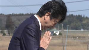 安倍首相が福島の避難指示解除地域を訪問 新型コロナで厳戒態勢