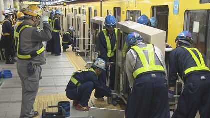 鉄道駅のホームドア 東海地方各社の設置率 地下鉄は88％で未設置は“鶴舞線だけ”遅れている原因は