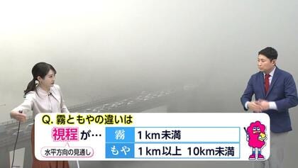 「霧ともやの違い」は“見通せる距離”「風邪をひきやすい条件」は“七五三の法則”　気象予報士が解説
