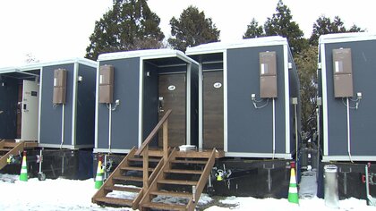 どこにでも“移動できる客室”「トレーラーハウスホテル」開業　仮設住宅としての活用も　災害時の活躍に期待【秋田発】