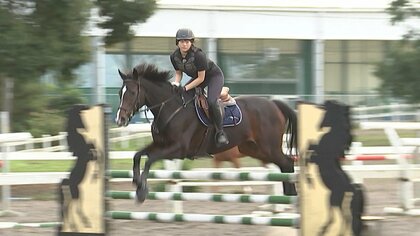 動物好きをきっかけに馬術部へ　県高校総体では優勝果たす「次は動物の手助け」動物看護師を目指す女子高生【大分発】