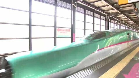 【青森震度6強地震】東京～新青森上下線で運転見合わせの東北新幹線は東京～仙台間で午前9時半ごろ運転再開見込み