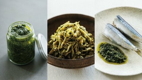 初夏の香りを閉じ込めて。料理家・真藤舞衣子さんの梅干しで作る「青じそジェノベーゼ」と保存食の楽しみ方