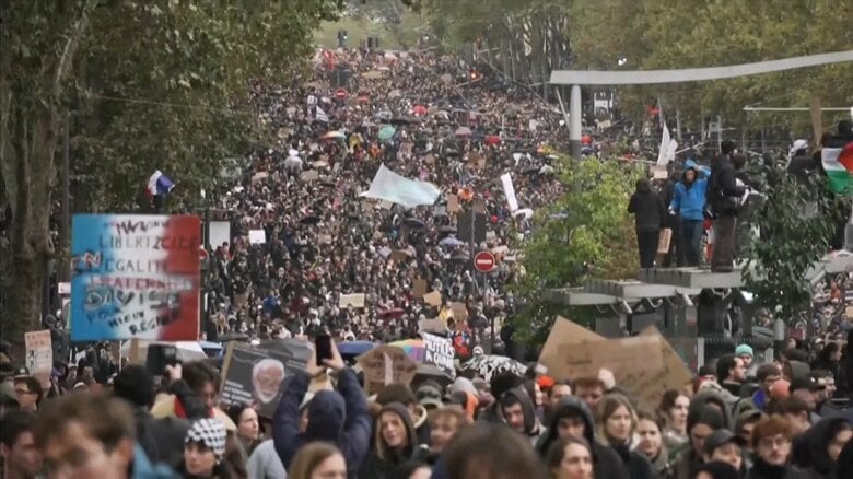 フランス政府、教育環境改善で新たな政策　マクロン政権譲歩も学生は「抗議継続」へ｜FNNプライムオンライン