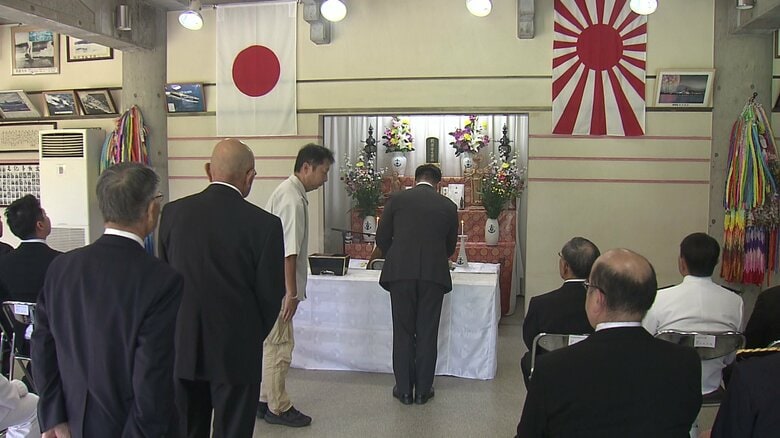 旧海軍の戦争犠牲者など供養し慰霊式　平和への感謝の思い新たに｜FNNプライムオンライン