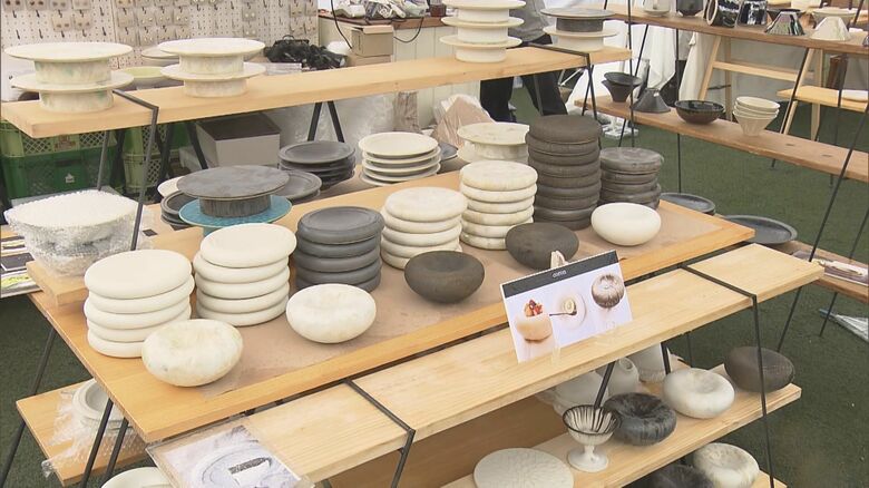 東海3県の陶磁器の魅力を紹介…「器と暮らし市」常滑焼や美濃焼など約200のブースで販売 愛・地球博記念公園｜FNNプライムオンライン